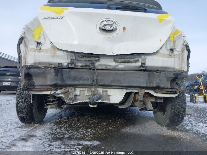 2017 Hyundai Accent Se VIN: KMHCT5AE2HU352637 Lot: 12475386