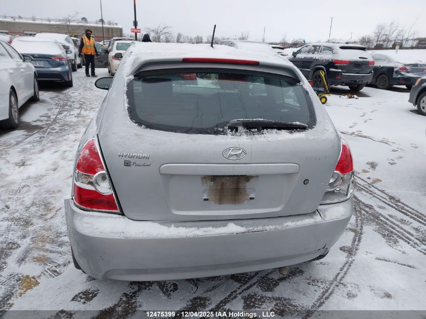 2008 Hyundai Accent VIN: KMHCN35C88U076696 Lot: 12475399