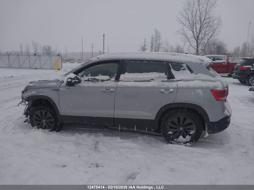 2022 Volkswagen Taos Trendline VIN: 3VVCX7B26NM043943 Lot: 12475414