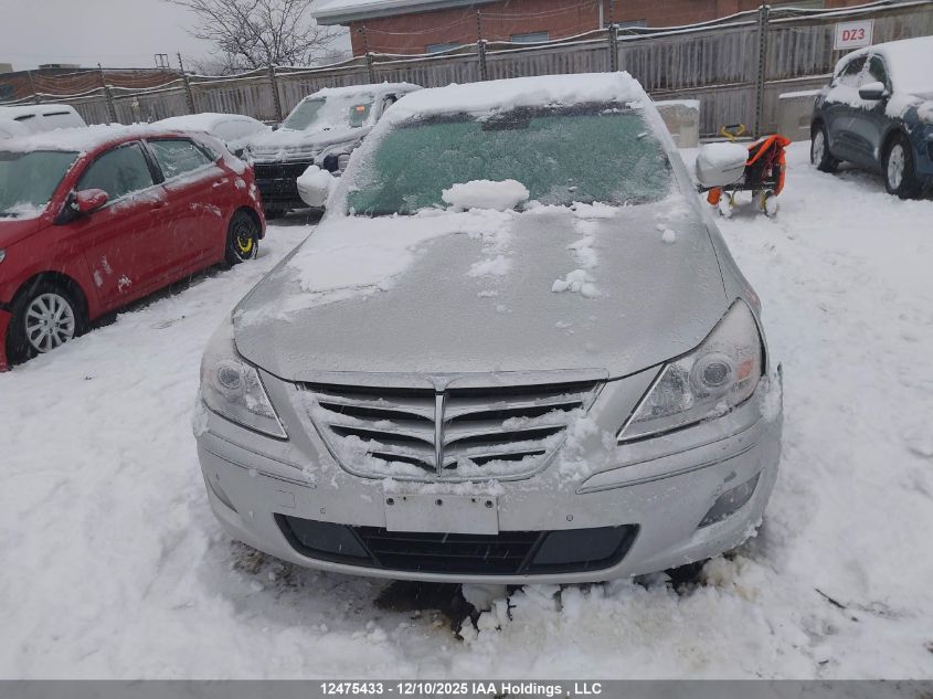 2010 Hyundai Genesis 4.6 Technology VIN: KMHGC4DF3AU110915 Lot: 12475433