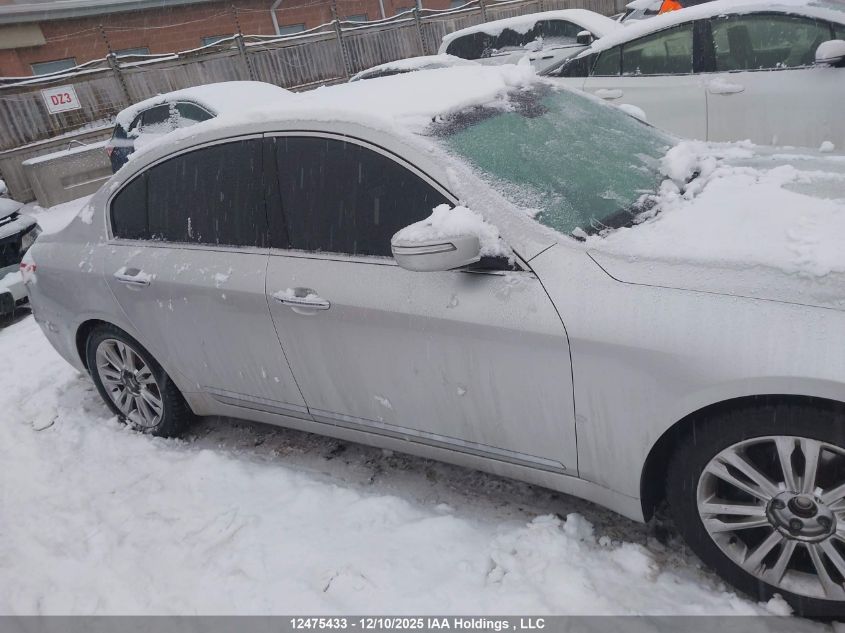 2010 Hyundai Genesis 4.6 Technology VIN: KMHGC4DF3AU110915 Lot: 12475433