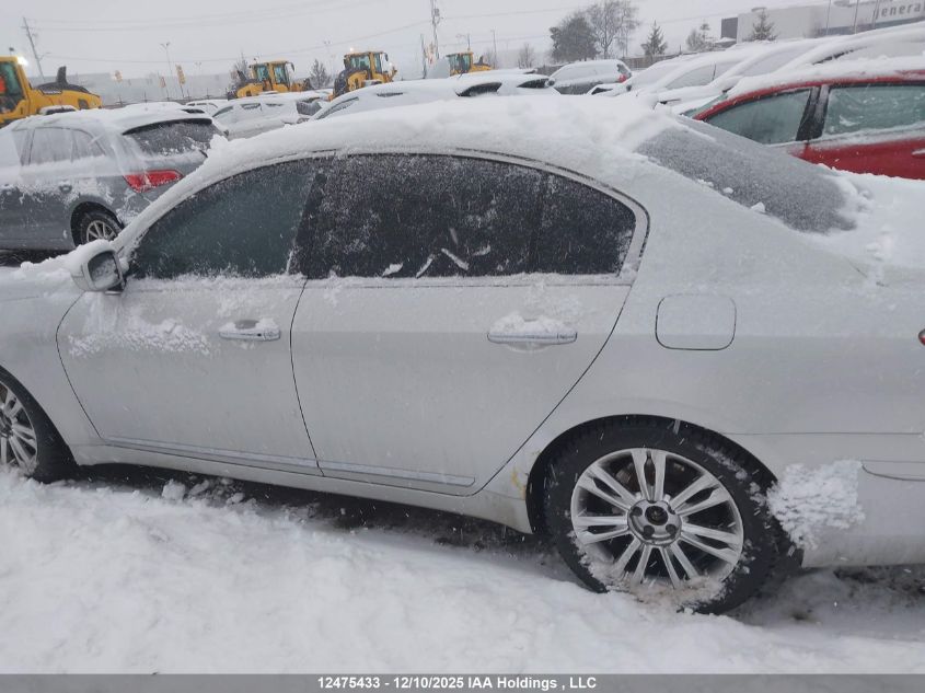 2010 Hyundai Genesis 4.6 Technology VIN: KMHGC4DF3AU110915 Lot: 12475433