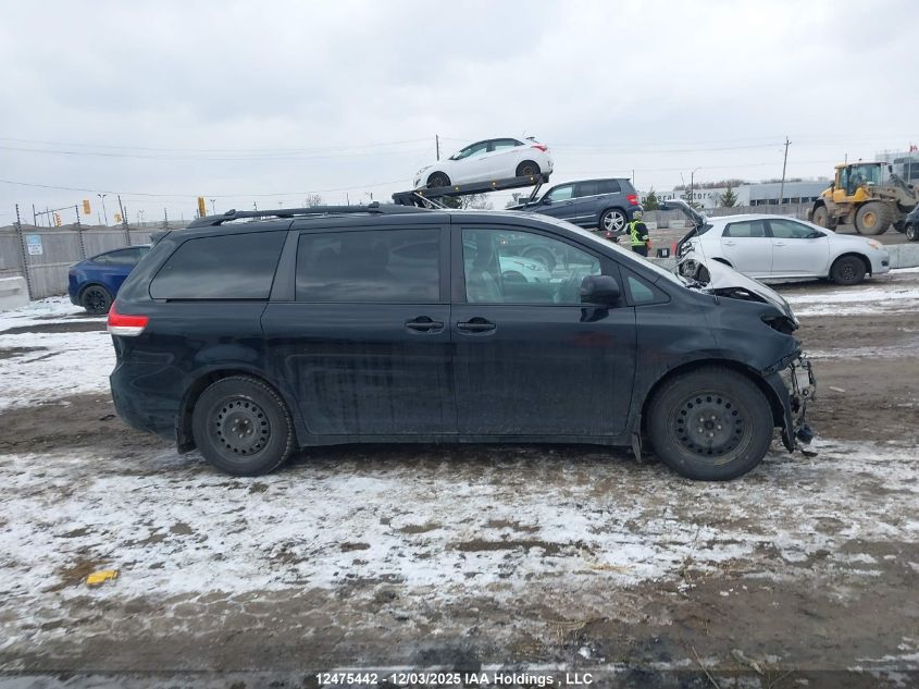 2012 Toyota Sienna Xle V6 VIN: 5TDYK3DC1CS190511 Lot: 12475442