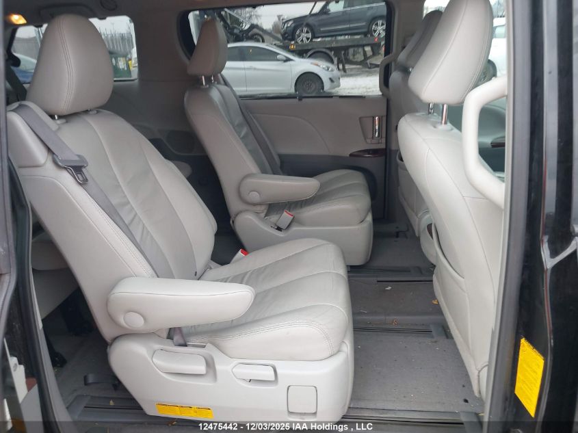 2012 Toyota Sienna Xle V6 VIN: 5TDYK3DC1CS190511 Lot: 12475442