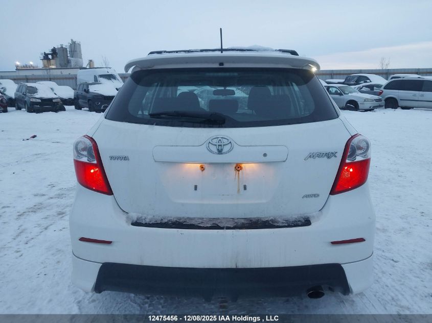 2009 Toyota Matrix VIN: 2T1LE40E49C001334 Lot: 12475456