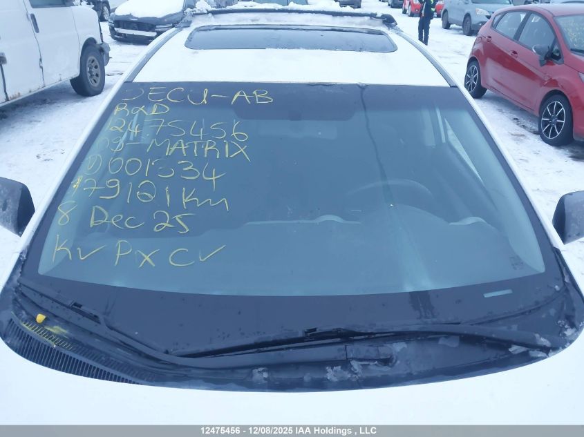 2009 Toyota Matrix VIN: 2T1LE40E49C001334 Lot: 12475456