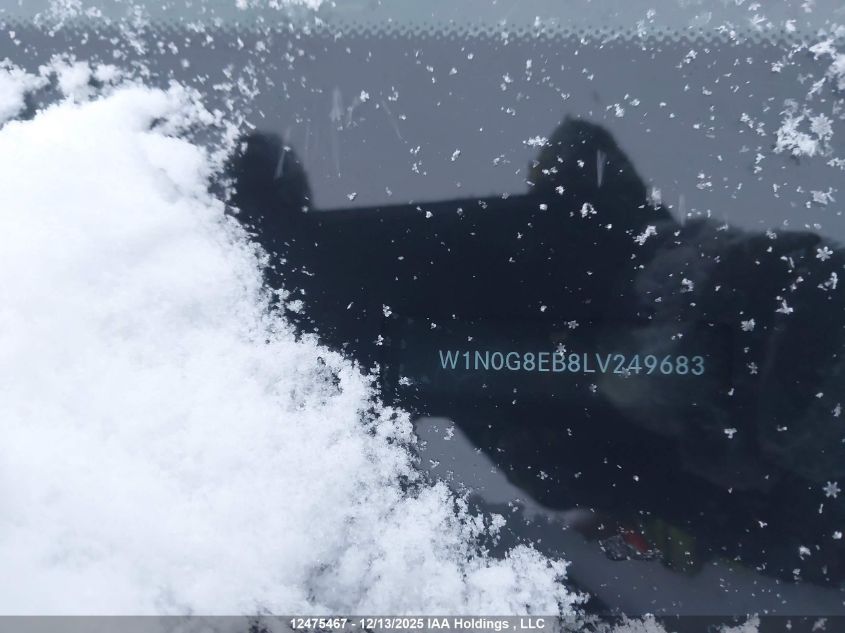 2020 Mercedes-Benz Glc 300 4Matic VIN: W1N0G8EB8LV249683 Lot: 12475467