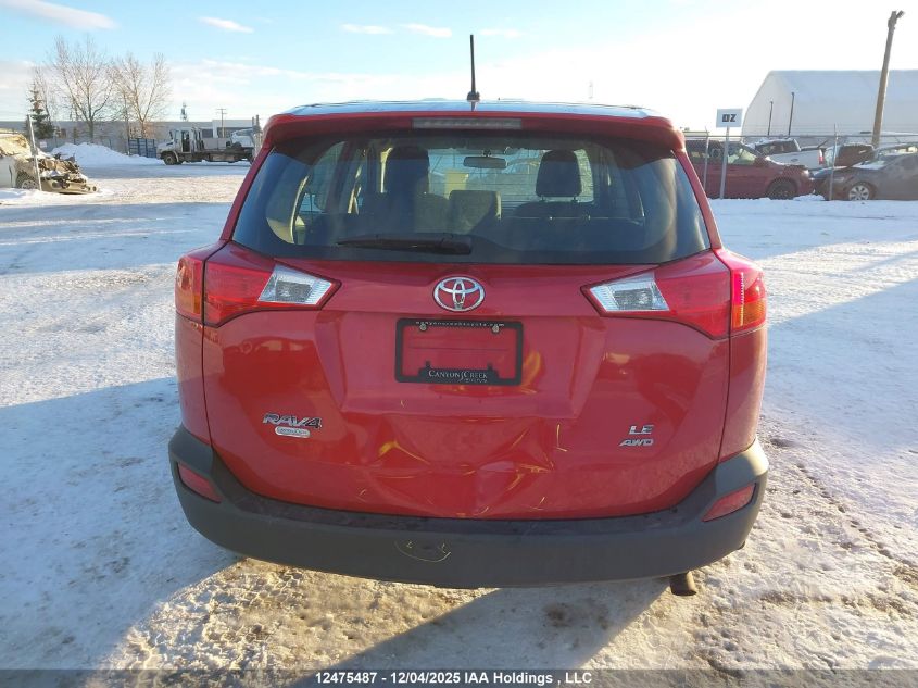 2014 Toyota Rav4 Le VIN: 2T3BFREV6EW207124 Lot: 12475487