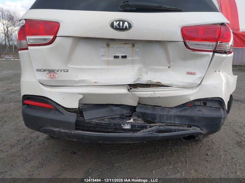 2018 Kia Sorento 2.4L Lx VIN: 5XYPG4A32JG379573 Lot: 12475494