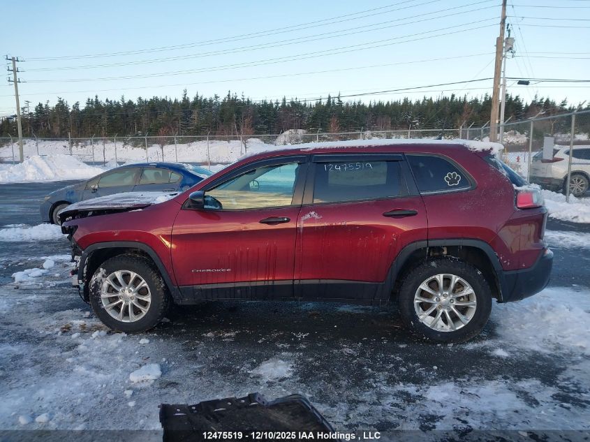 2022 Jeep Cherokee Sport VIN: 1C4PJMAB1ND503720 Lot: 12475519