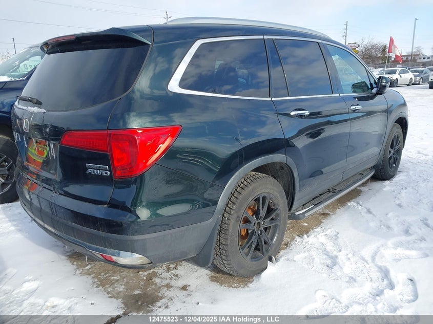 5FNYF6H9XGB503070 2016 HONDA PILOT photo no. 4