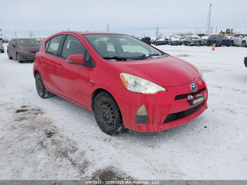 JTDKDTB31D1549339 2013 TOYOTA PRIUS C photo no. 10