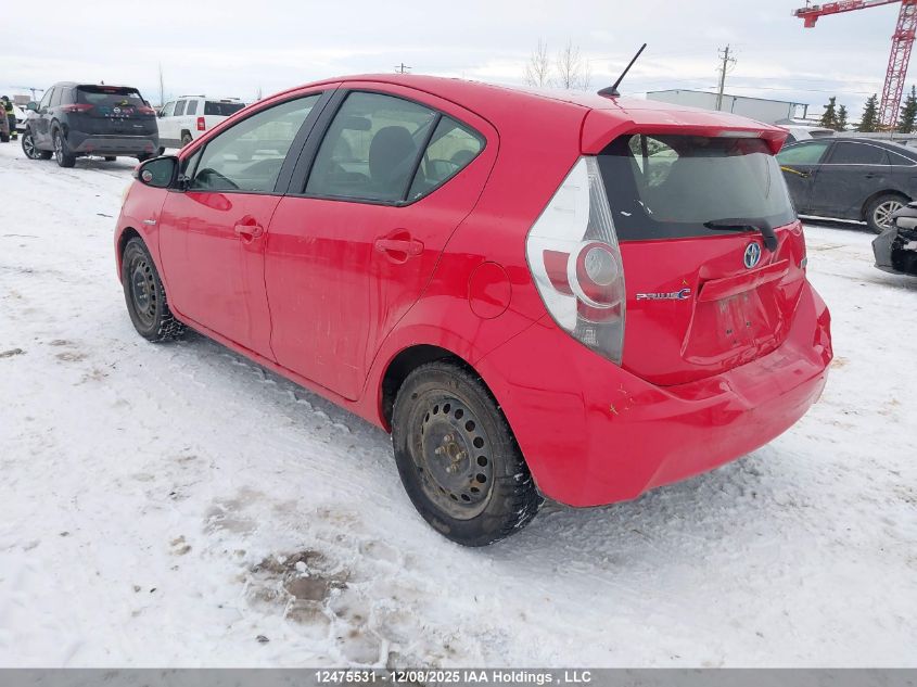 JTDKDTB31D1549339 2013 TOYOTA PRIUS C photo no. 3