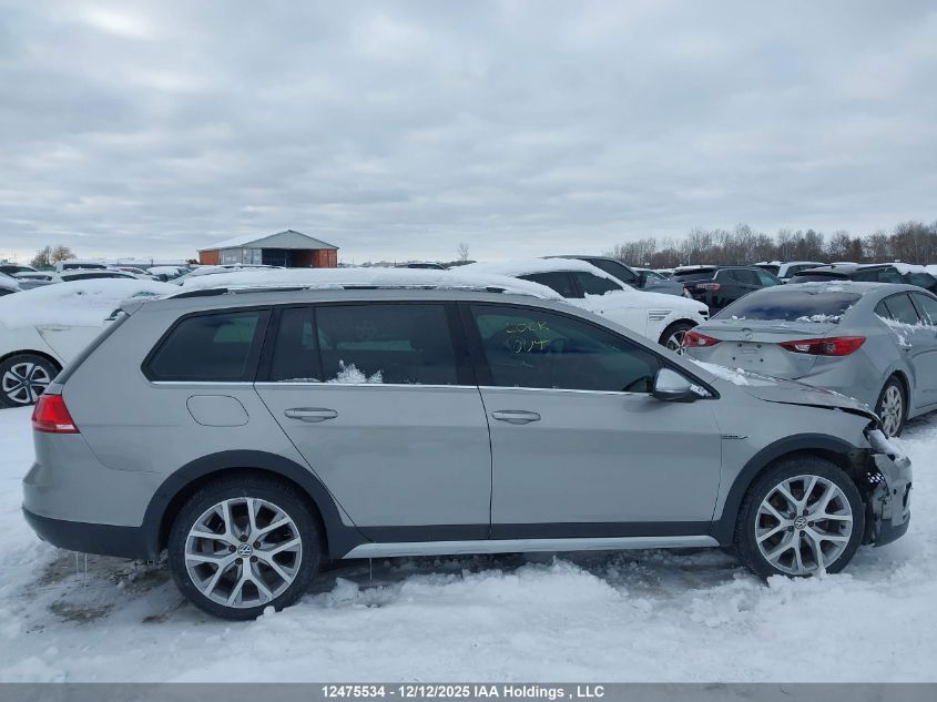 2017 Volkswagen Golf Alltrack S/Se/Sel VIN: 3VWH17AU8HM524786 Lot: 12475534