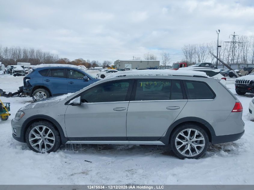 2017 Volkswagen Golf Alltrack S/Se/Sel VIN: 3VWH17AU8HM524786 Lot: 12475534