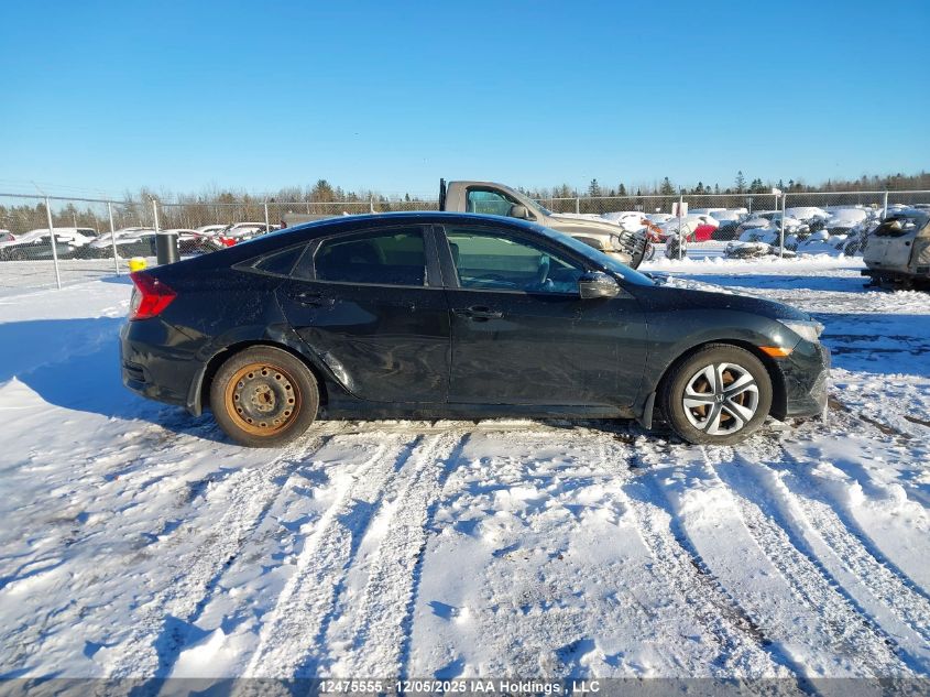 2017 Honda Civic Lx VIN: 2HGFC2F54HH033902 Lot: 12475555