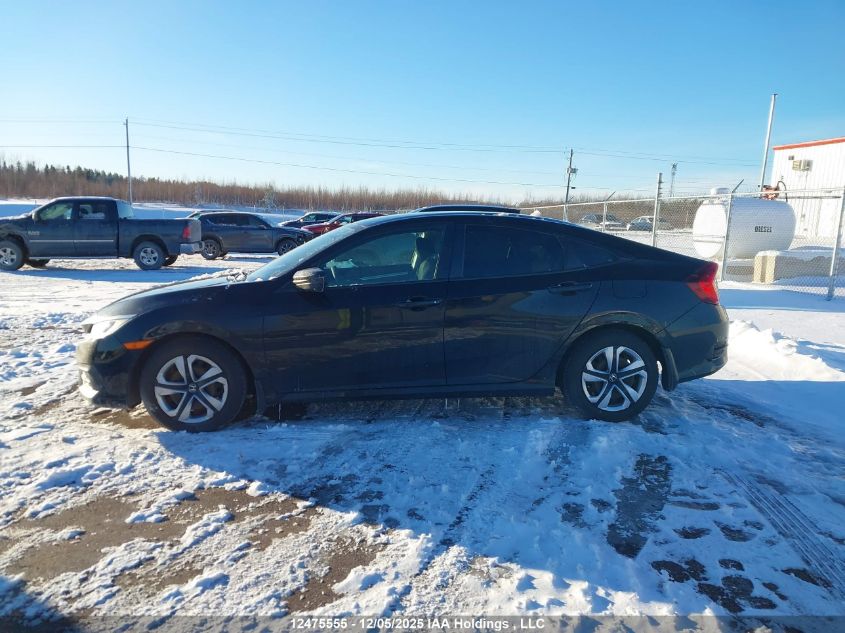 2017 Honda Civic Lx VIN: 2HGFC2F54HH033902 Lot: 12475555