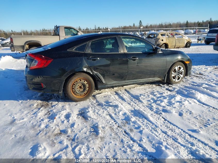 2017 Honda Civic Lx VIN: 2HGFC2F54HH033902 Lot: 12475555