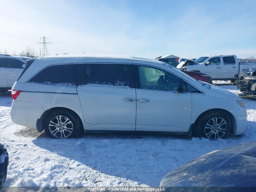 2013 Honda Odyssey Ex-L VIN: 5FNRL5H67DB504914 Lot: 12475560