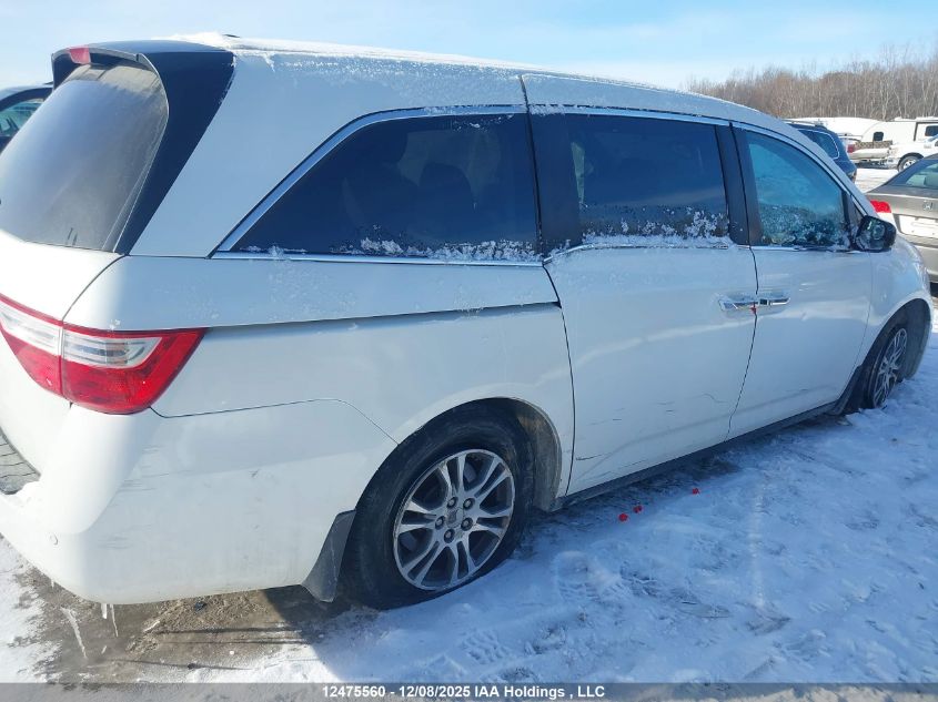 2013 Honda Odyssey Ex-L VIN: 5FNRL5H67DB504914 Lot: 12475560