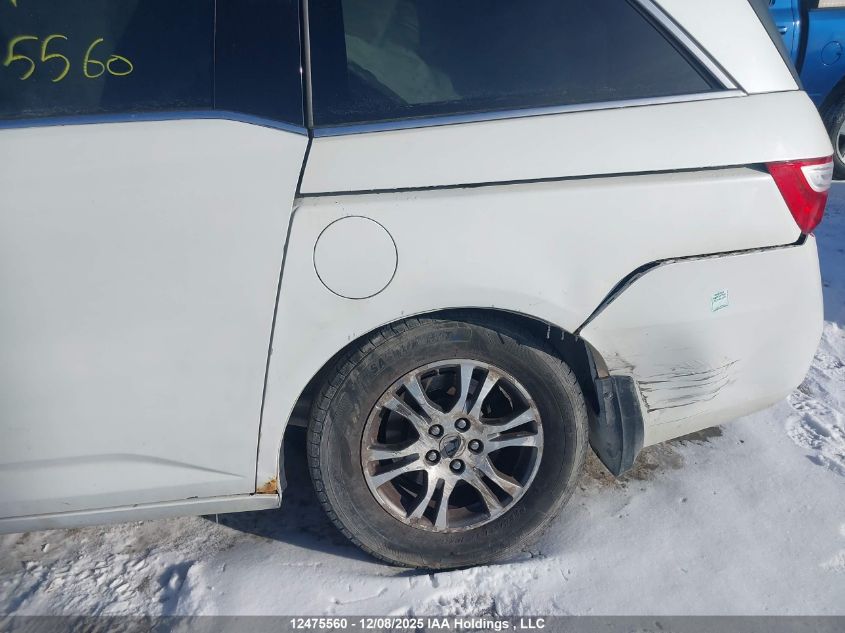 2013 Honda Odyssey Ex-L VIN: 5FNRL5H67DB504914 Lot: 12475560