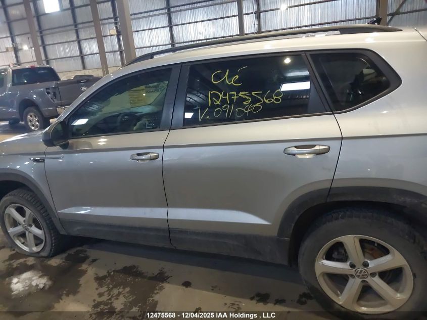 2024 Volkswagen Taos Trendline VIN: 3VVGX7B27RM091040 Lot: 12475568