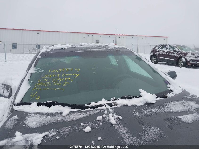 2009 Toyota Camry Le VIN: 4T1BE46K59U339154 Lot: 12475579