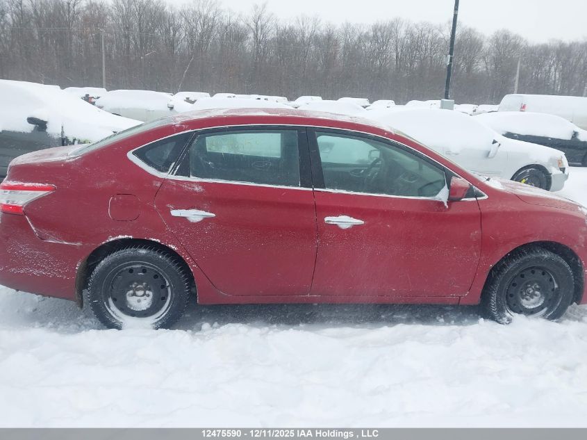 2014 Nissan Sentra 1.8 S/1.8 Sl/1.8 Sr/1.8 Sv VIN: 3N1AB7APXEL624534 Lot: 12475590