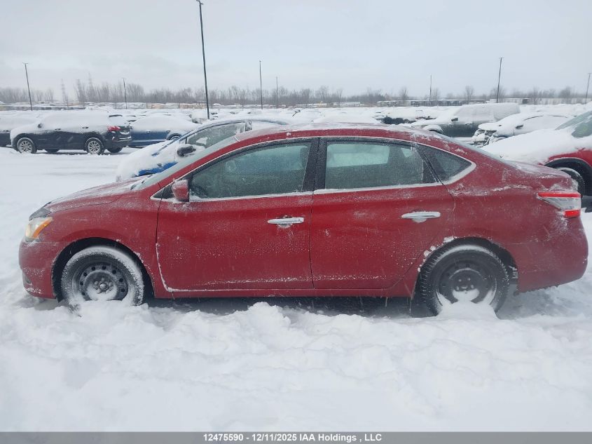 2014 Nissan Sentra 1.8 S/1.8 Sl/1.8 Sr/1.8 Sv VIN: 3N1AB7APXEL624534 Lot: 12475590