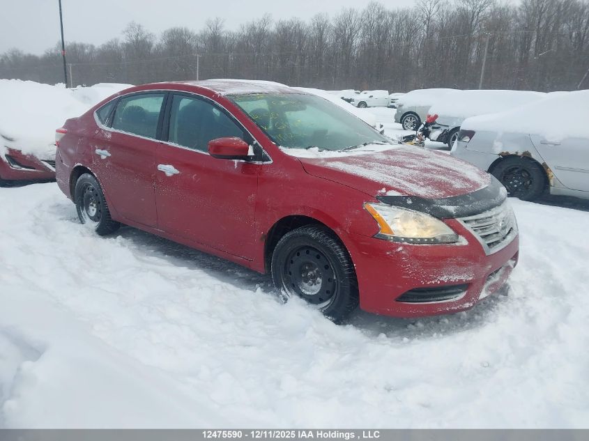 2014 Nissan Sentra 1.8 S/1.8 Sl/1.8 Sr/1.8 Sv VIN: 3N1AB7APXEL624534 Lot: 12475590
