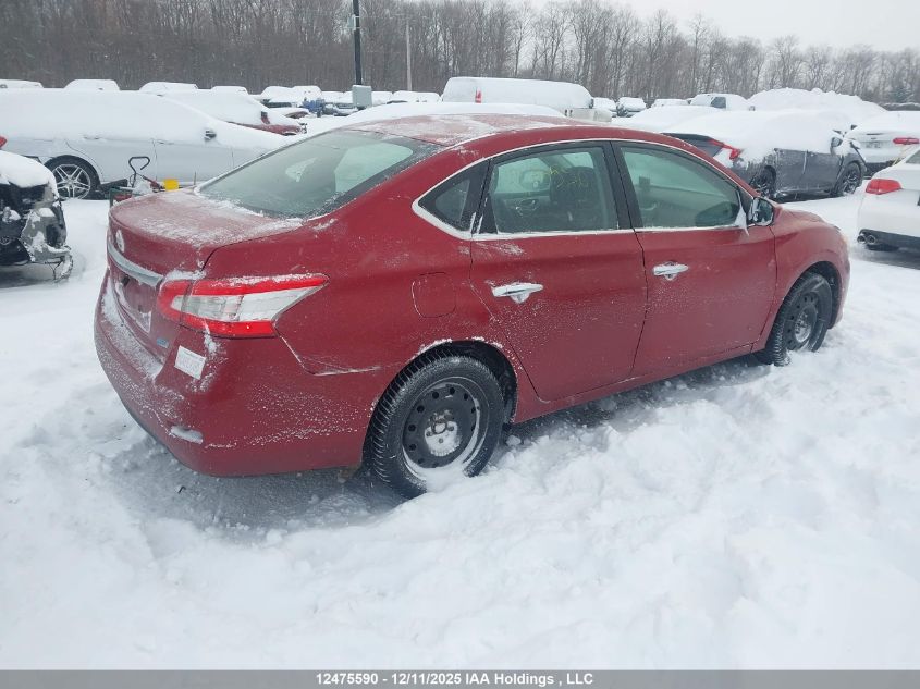 2014 Nissan Sentra 1.8 S/1.8 Sl/1.8 Sr/1.8 Sv VIN: 3N1AB7APXEL624534 Lot: 12475590