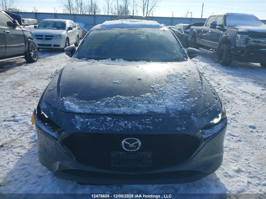 2022 Mazda Mazda3 Gt W/Turbo VIN: JM1BPBMY6N1522021 Lot: 12475605
