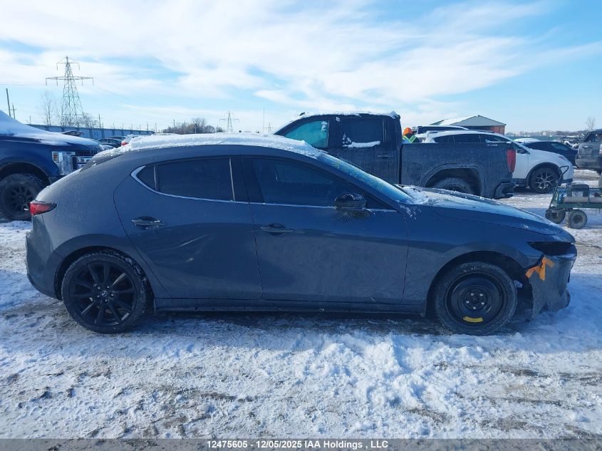 2022 Mazda Mazda3 Gt W/Turbo VIN: JM1BPBMY6N1522021 Lot: 12475605