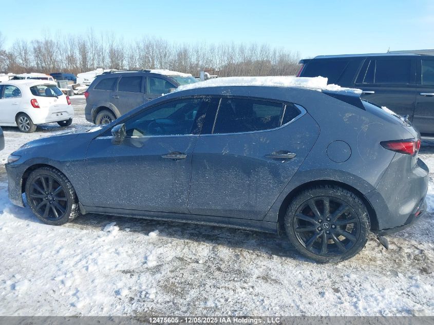 2022 Mazda Mazda3 Gt W/Turbo VIN: JM1BPBMY6N1522021 Lot: 12475605
