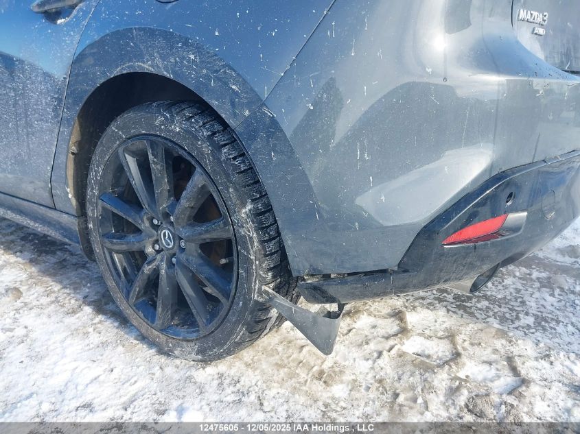 2022 Mazda Mazda3 Gt W/Turbo VIN: JM1BPBMY6N1522021 Lot: 12475605