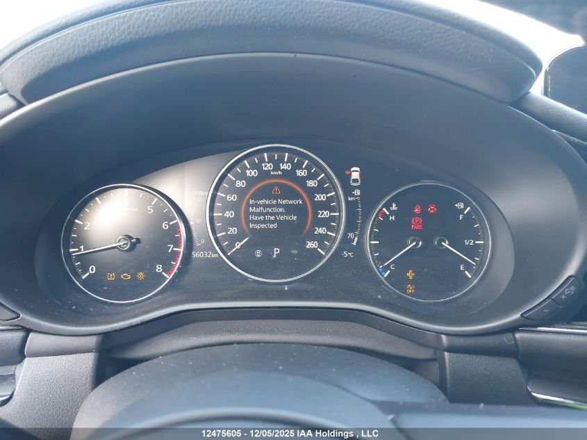 2022 Mazda Mazda3 Gt W/Turbo VIN: JM1BPBMY6N1522021 Lot: 12475605