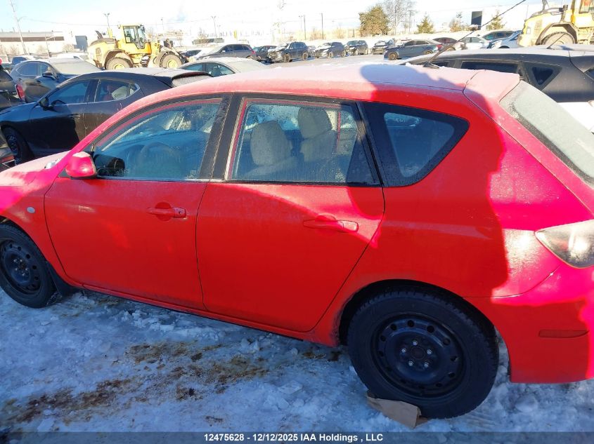 2008 Mazda Mazda3 VIN: JM1BK34F581144426 Lot: 12475628