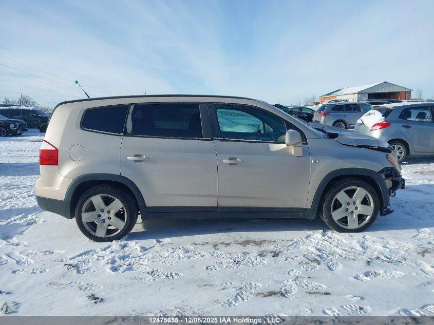 2012 Chevrolet Orlando 1Lt/2Lt VIN: KL77P2EM5CK634007 Lot: 12475655