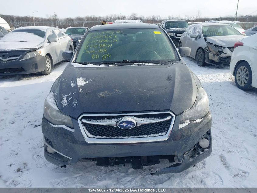 2015 Subaru Impreza 2.0I/2.0I Sport Package/2.0I Touring Package/2.0I W/Sport Tech Pkg VIN: JF1GJAK60FH024821 Lot: 12475667