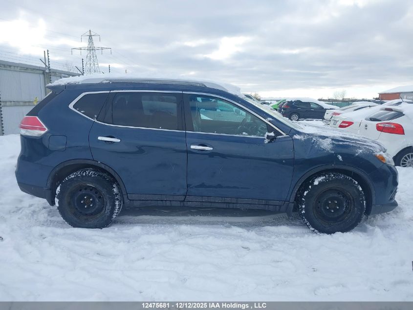 2015 Nissan Rogue S/Sl/Sv VIN: 5N1AT2MV6FC834869 Lot: 12475681