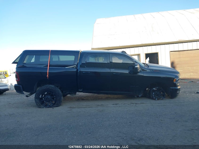 2023 Ram 2500 6.4 Big Horn Black Lot 111012475682 Vin 3C6UR5DJ0PG649267
