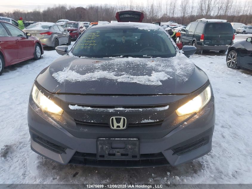 2016 Honda Civic VIN: 2HGFC2E53GH018274 Lot: 12475699