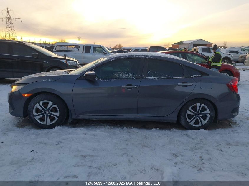 2016 Honda Civic VIN: 2HGFC2E53GH018274 Lot: 12475699