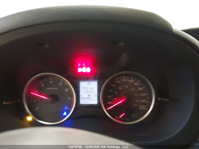 2012 Subaru Impreza Premium VIN: JF1GJAC69CH007493 Lot: 12475705