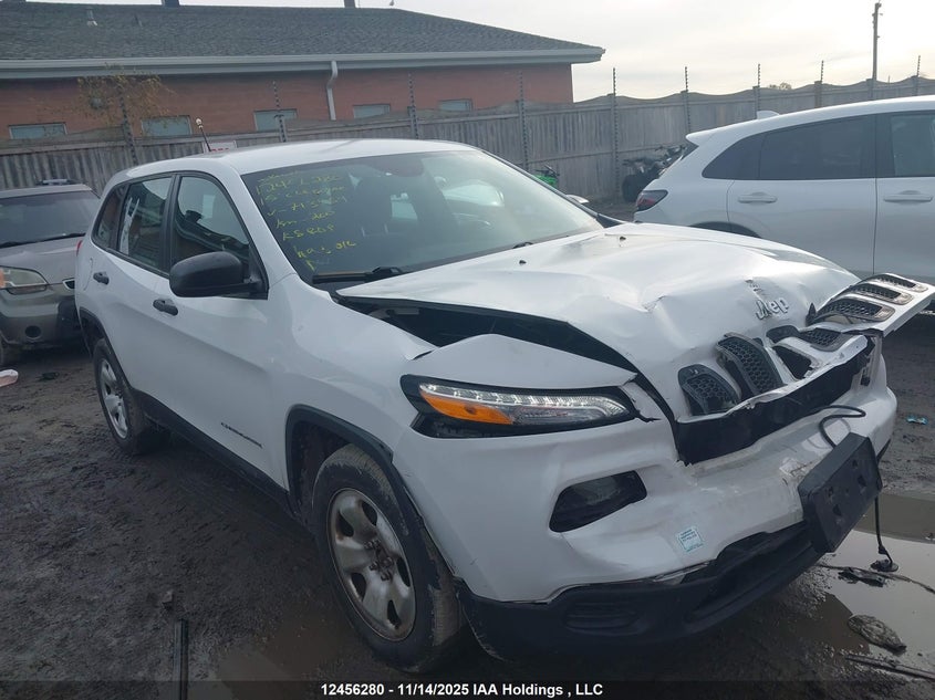 2015 Jeep Cherokee Sport VIN: 1C4PJMAS0FW713554 Lot: 12456280X