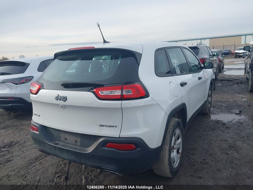 2015 Jeep Cherokee Sport VIN: 1C4PJMAS0FW713554 Lot: 12456280X