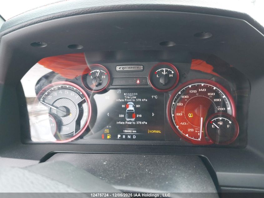 2018 Ram 1500 Rebel VIN: 1C6RR7YT3JS177935 Lot: 12475724