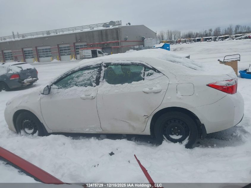 2016 Toyota Corolla VIN: 2T1BURHE9GC633744 Lot: 12475729