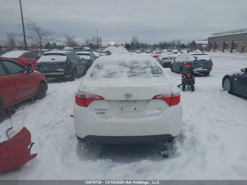 2016 Toyota Corolla VIN: 2T1BURHE9GC633744 Lot: 12475729