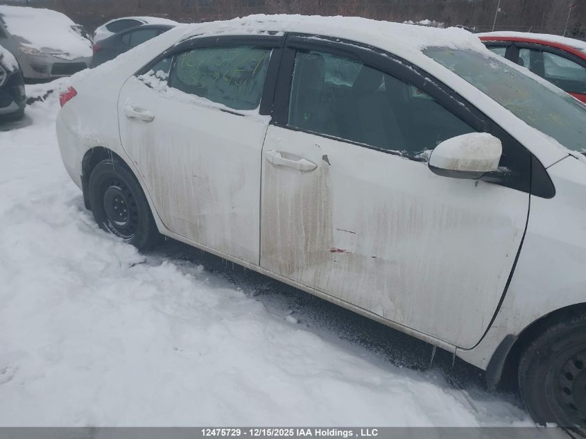 2016 Toyota Corolla VIN: 2T1BURHE9GC633744 Lot: 12475729